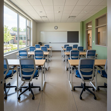 Ergonomic Rolling Chairs for Healthy Classrooms