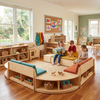 Montessori Daycare Play Corner Seating - Flexible Kid Benches