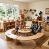 Montessori Daycare Play Corner Seating - Flexible Kid Benches