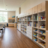 Educational Storage Cabinets Modular Wall-Mounted Classroom & Library Furniture