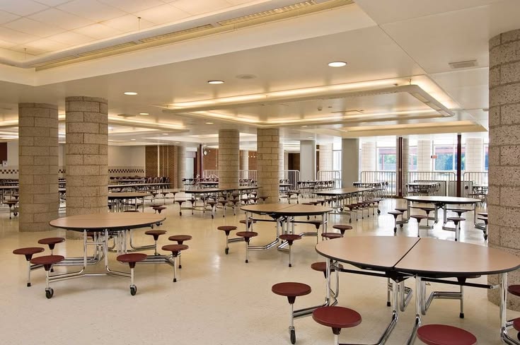 School cafeteria furniture