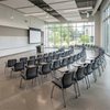 Flip-top Tablet Arm Chairs Classroom Seating for Learning Spaces