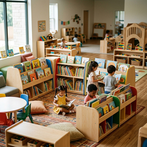 Preschool Book Display Shelves & Early Learning Library Solutions