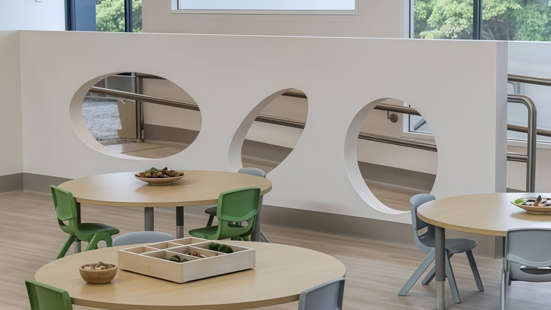 Rounded Edges preschool furniture