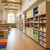 Educational Storage Cabinets Modular Wall-Mounted Classroom & Library Furniture
