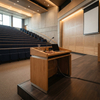 Lecture Hall Podium Ergonomic Stand-Up Design for Higher Education