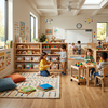 Preschool Open Toy Storage & Early Educational Space Solution