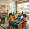 STEM Kindergarten & Preschool Building Block Tables