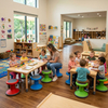 Anti-Slip Toddler Seating Stools | Commercial Daycare Furniture