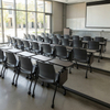 Flip-top Tablet Arm Chairs Classroom Seating for Learning Spaces