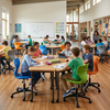Ergonomic Rolling Chairs for Healthy Classrooms
